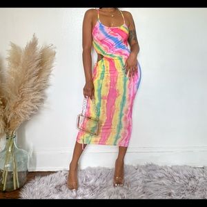 Cotton candy maxi